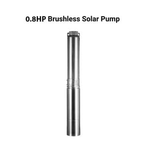 Rocksolar, Rocksolar 40-96V 0.8HPSolar DC Brushless submersible Pump with Built in Controller
