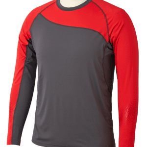 Bauer : Yth, BAUER S19 PRO LS BL TOP YTH - DGY/RED