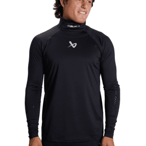 Bauer, BAUER S22 L/SL SENIOR NECKGUARD COMPRESSION SHIRT