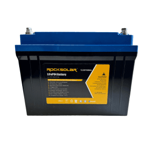 Rocksolar, ROCKSOLAR 12.8V 100Ah T series LiFePO4 Battery (LIFEPO4) with 500A Peak Current