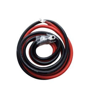 Rocksolar Canada, Rocksolar 1 AWG 8FT(96In) Battery Inverter Cable for 3/8 Lugs
