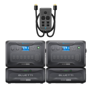 BLUETTI 2&ast;AC300+2&ast;B300K+P030A &verbar; Home Battery Backup