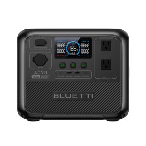 BLUETTI AC70 Portable Power Station | 1,000W, 768Wh