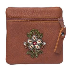 Manitobah Mukluks, Floret Beaded Coin Purse