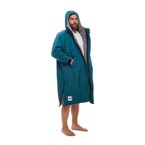 Red Original, Men's Long Sleeve Pro Change Robe EVO - Teal