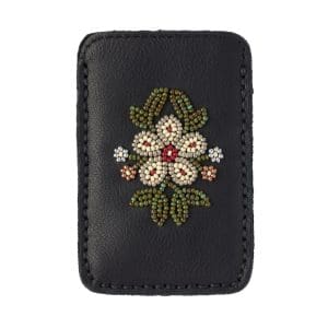 Manitobah Mukluks, Floret Beaded Card Holder