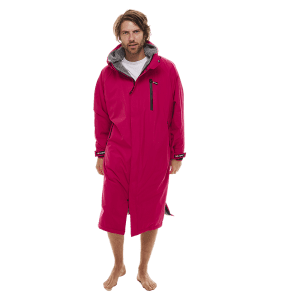 Red Original, Men's Long Sleeve Pro Change Robe EVO - Fuchsia
