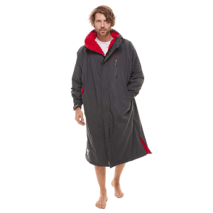Red Original, Men's Long Sleeve Pro Change Robe EVO - Grey