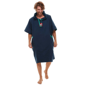 Red Original, Men's Quick Dry Microfibre Changing Robe - Navy
