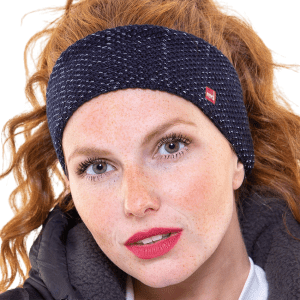 Red Original, Merino Headband - Navy