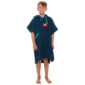 Red Original, Kids Towelling Change Robe - Navy