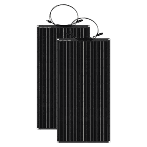 Rocksolar, ROCKSOLAR 200W 2X100W 12V Flexible Monocrystalline Solar Panels