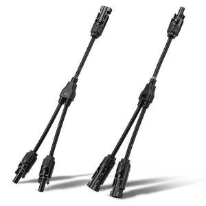 Rocksolar, ROCKSOLAR 2 to 1 Solar Branch Connectors MMF+FFM Pair