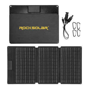 Rocksolar, ROCKSOLAR 30W 12V Foldable Solar Panel