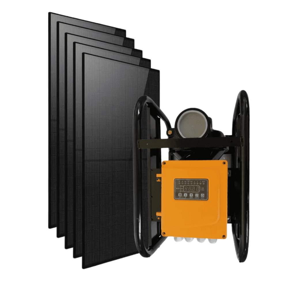 Rocksolar, Rocksolar 1.88HP 60-450V Solar DC Brushless Pool&comma; Fountain & Pond Pump Kit