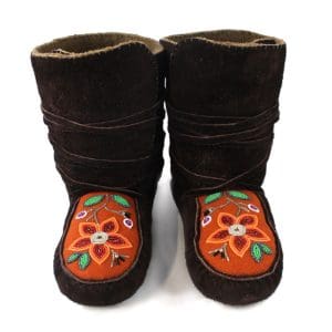Indigenous Market, Anne Bell Ladies 10 Wrap Moccasins