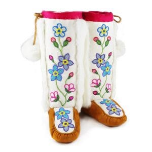 Indigenous Market, Amber Lloyd Ladies 7 Mukluks