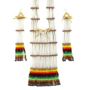 Indigenous Market, Ebony Chubb Dentalium Shell Set
