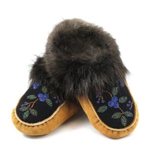 Indigenous Market, Jennifer Bell Ladies 7.5 Moccasins
