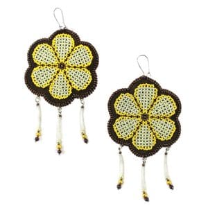 Indigenous Market, Jennifer Chartrand Dentalium Earrings