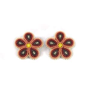 Indigenous Market, Jaime Lepine Floral Earrings