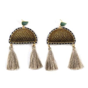 Indigenous Market, Meagan Anishinabie Tassel Earrings