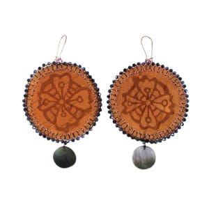 Indigenous Market, Mary Magiskan 'Dad's Flowers' Earrings