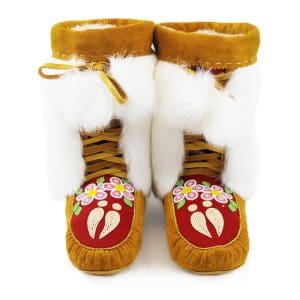 Indigenous Market, Rhonda Chartrand Ladies 8 Mukluks