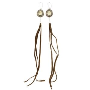 Indigenous Market, Rhonda Chartrand Beaded Deer Antler Earrings