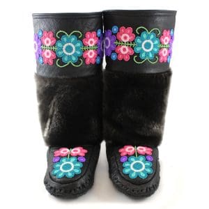 Indigenous Market, Rosa Scribe Ladies 8.5 Sealskin Mukluks