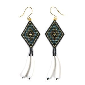 Indigenous Market, Theresa Legault Beaded Earrings