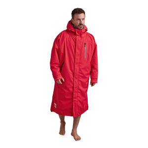 Red Original, Men's Long Sleeve Waterproof Dry Changing Robe Alter Evo - Siren Red