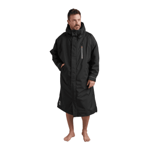 Red Original, Men's Long Sleeve Waterproof Dry Changing Robe Alter Evo - Stealth Black