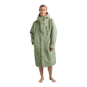 Red Original, Women's Long Sleeve Waterproof Dry Changing Robe Alter Evo - Sage Green