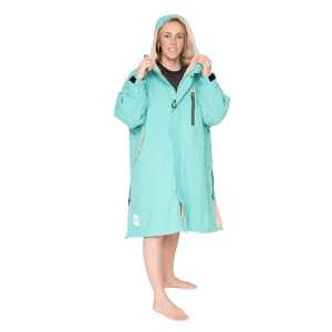 Red Original, Women's Long Sleeve Pro Change Robe EVO - Icebergs Aqua