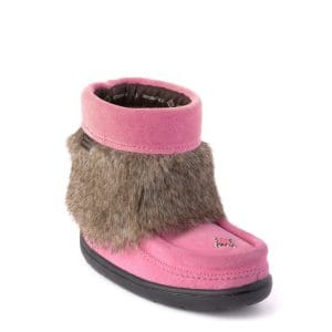 Manitobah Mukluks, Waterproof Faux Fur Toddler Snowy Owlet