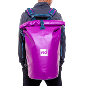 Red Original, Waterproof Roll Top Dry Bag Backpack - Venture Purple
