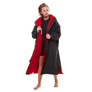 Red Original, Women's Long Sleeve Pro Change Robe EVO - Grey