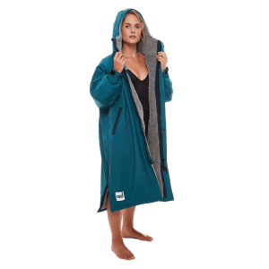 Red Original, Women's Long Sleeve Pro Change Robe EVO - Teal