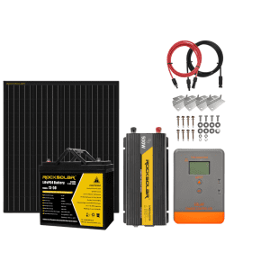 Rocksolar, ROCKSOLAR 500W 12V Off-Grid Solar System