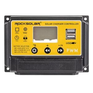 Rocksolar, ROCKSOLAR 10A PWM Solar Charge Controller