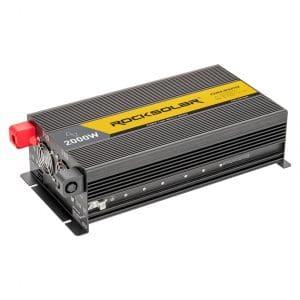 Rocksolar, ROCKSOLAR 2000W 12V Pure Sine Wave Power Inverter