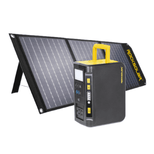 Rocksolar, ROCKSOLAR Weekender MAX PRO 250W 277.5Wh Portable Solar Generator Kit