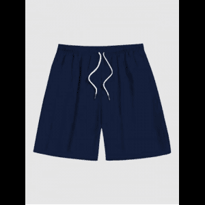 Rosegal, Plus Size Pocket Solid Beach Shorts For Men