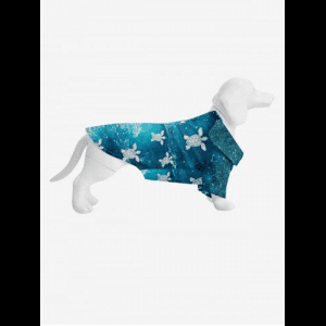 Rosegal, Pet's Turn-down Collar Turtle Gravel Ombre Sea Seaweed Print Hawaii Sea Creatures Button Shirt