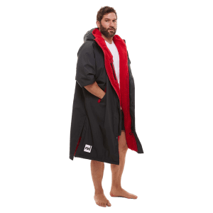 Red Original, Men's Short Sleeve Pro Change Robe EVO - Grey