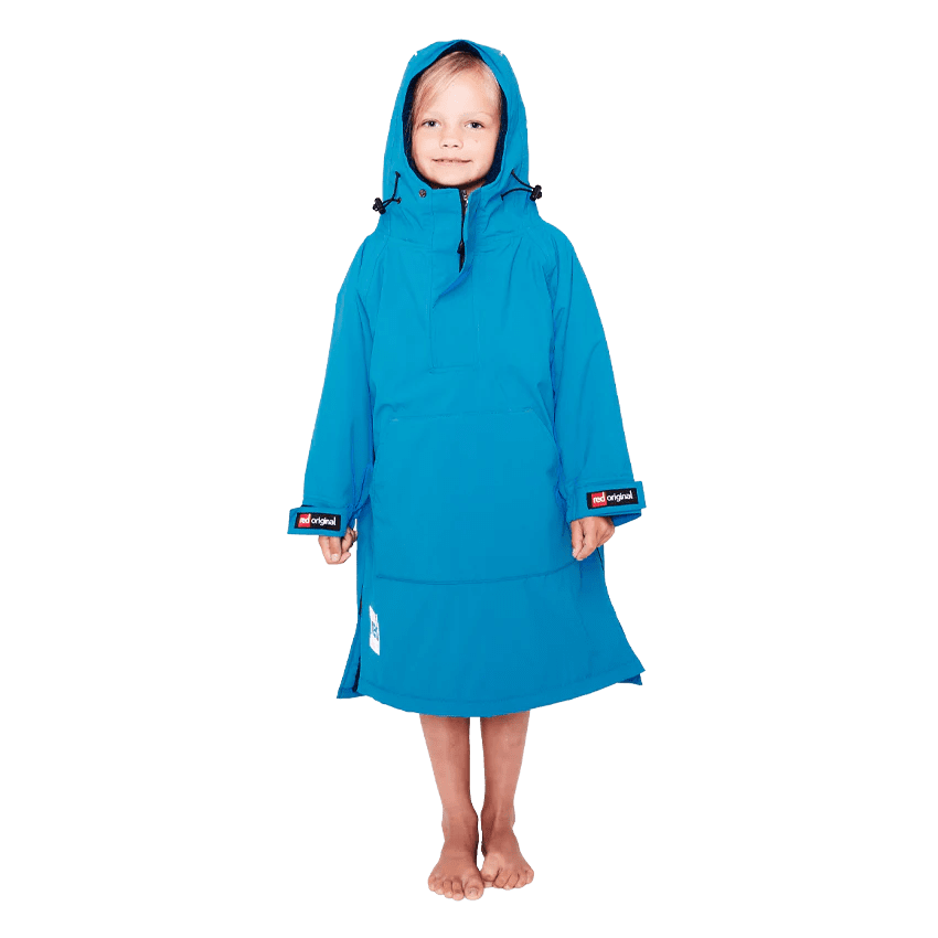 Red Original, Kids Dry Poncho - Marine
