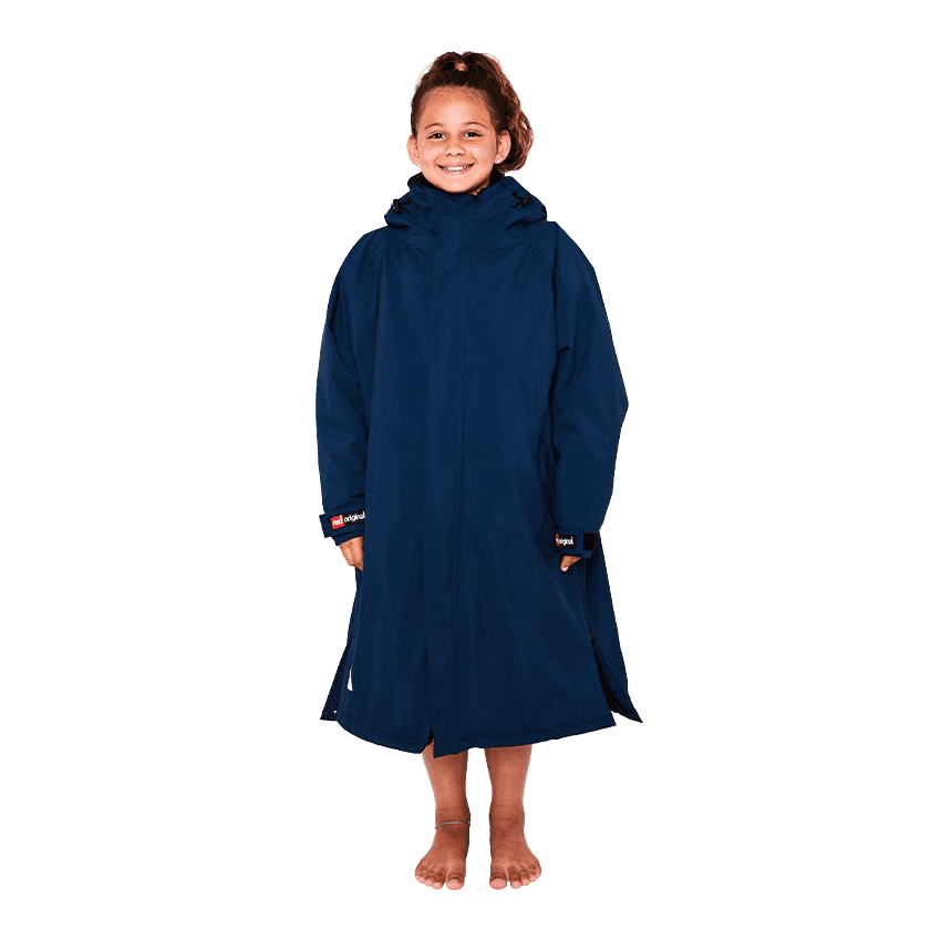 Red Original, Kids Dry Pro Robe - Navy