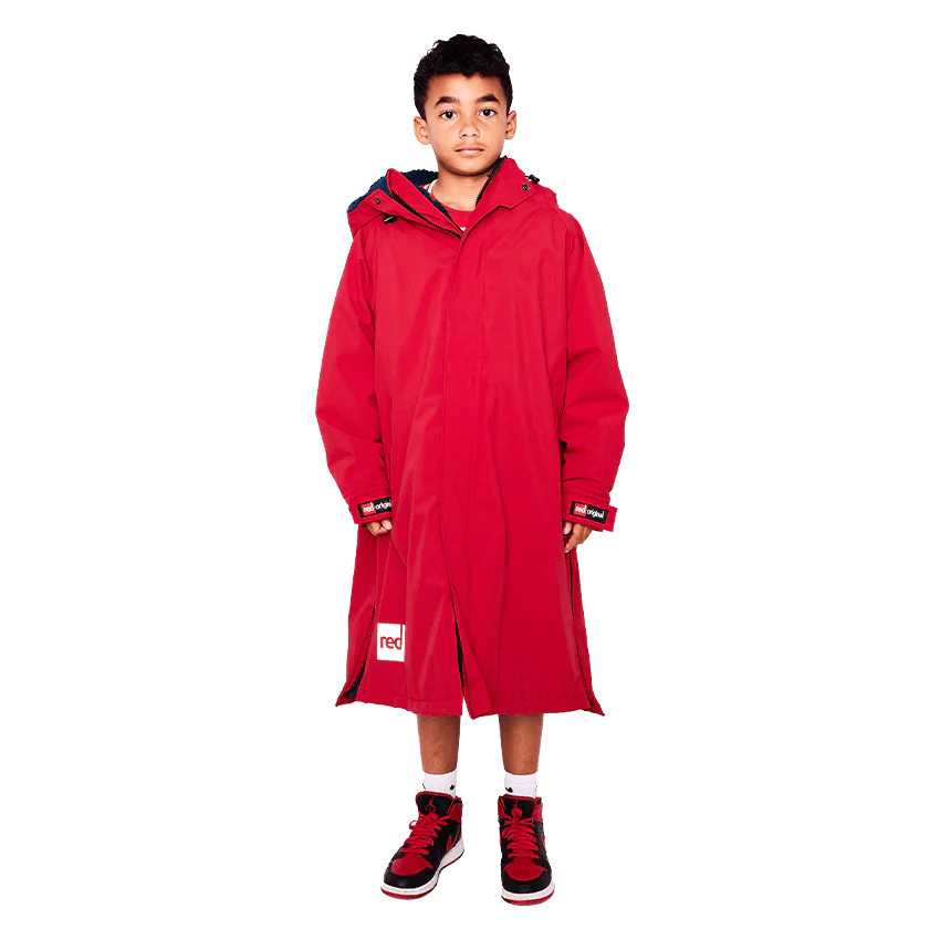 Red Original, Kids Dry Pro Robe - Red