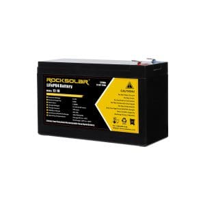 Rocksolar, ROCKSOLAR 12V 10Ah Deep Cycle Lithium Battery (LIFEPO4)